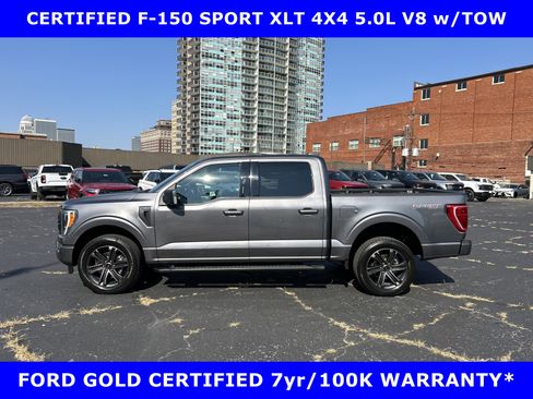 Certified 2021 Ford F150 XLT w/ Equipment Group 302A High image 1