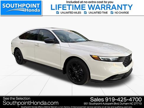 New 2025 Honda Accord SE image 1