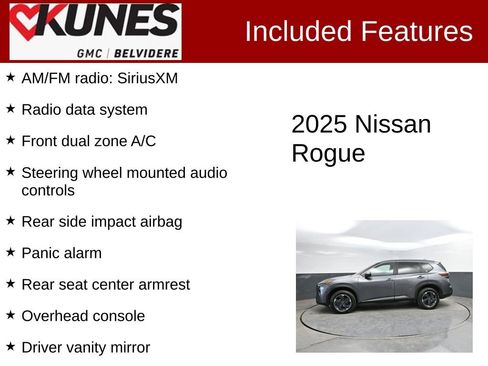 Used 2025 Nissan Rogue SV image 2
