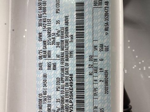 New 2025 Ford F150 XLT w/ Equipment Group 302A MID image 68