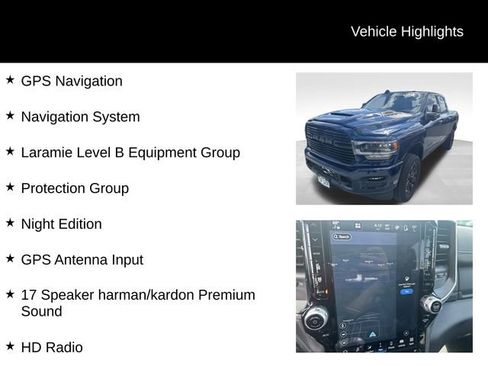 Certified 2024 RAM 2500 Laramie w/ Night Edition AWD/4WD image 8
