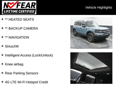 Used 2023 Ford Bronco Sport Big Bend w/ Convenience Package image 2