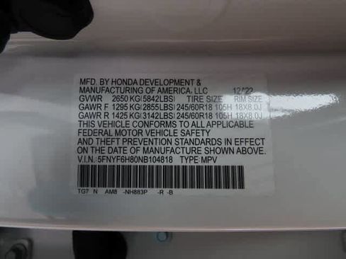 Certified 2022 Honda Pilot TrailSport image 30