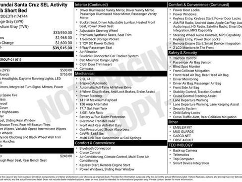 New 2026 Hyundai Santa Cruz SEL AWD/4WD image 27