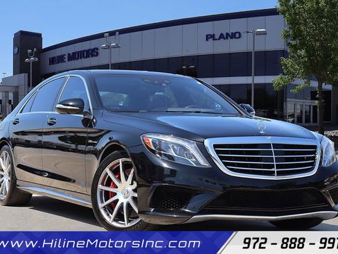 Used 2015 Mercedes-Benz S 63 AMG 4MATIC Sedan w/ Driver Assistance Package image 1