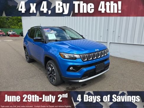 Used 2022 Jeep Compass Limited AWD/4WD image 1