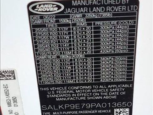 Used 2023 Land Rover Range Rover SE AWD/4WD image 23