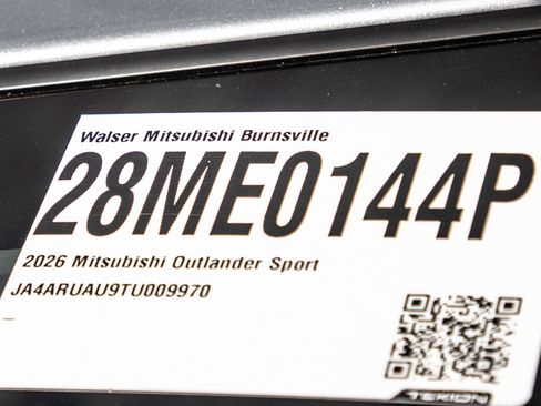 Used 2026 Mitsubishi Outlander Sport SE AWD/4WD image 29