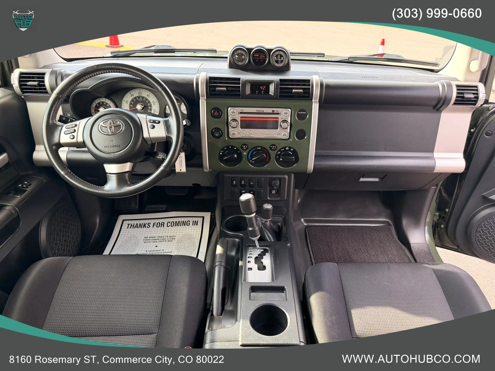 Used 2012 Toyota FJ Cruiser 4WD w/ Upgrade Pkg image 15