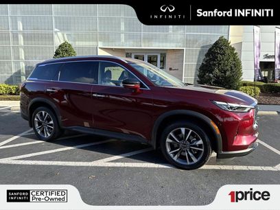 Certified 2023 INFINITI QX60 Luxe w/ Cargo Package