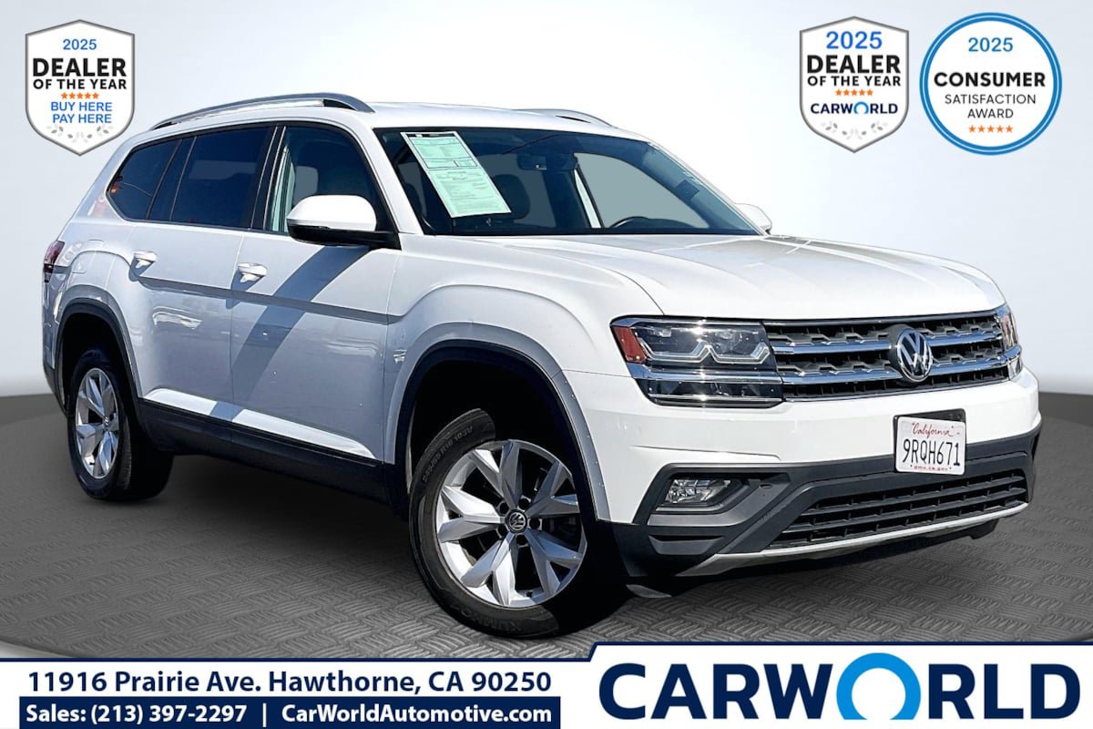 Used 2018 Volkswagen Atlas SE FWD image 1
