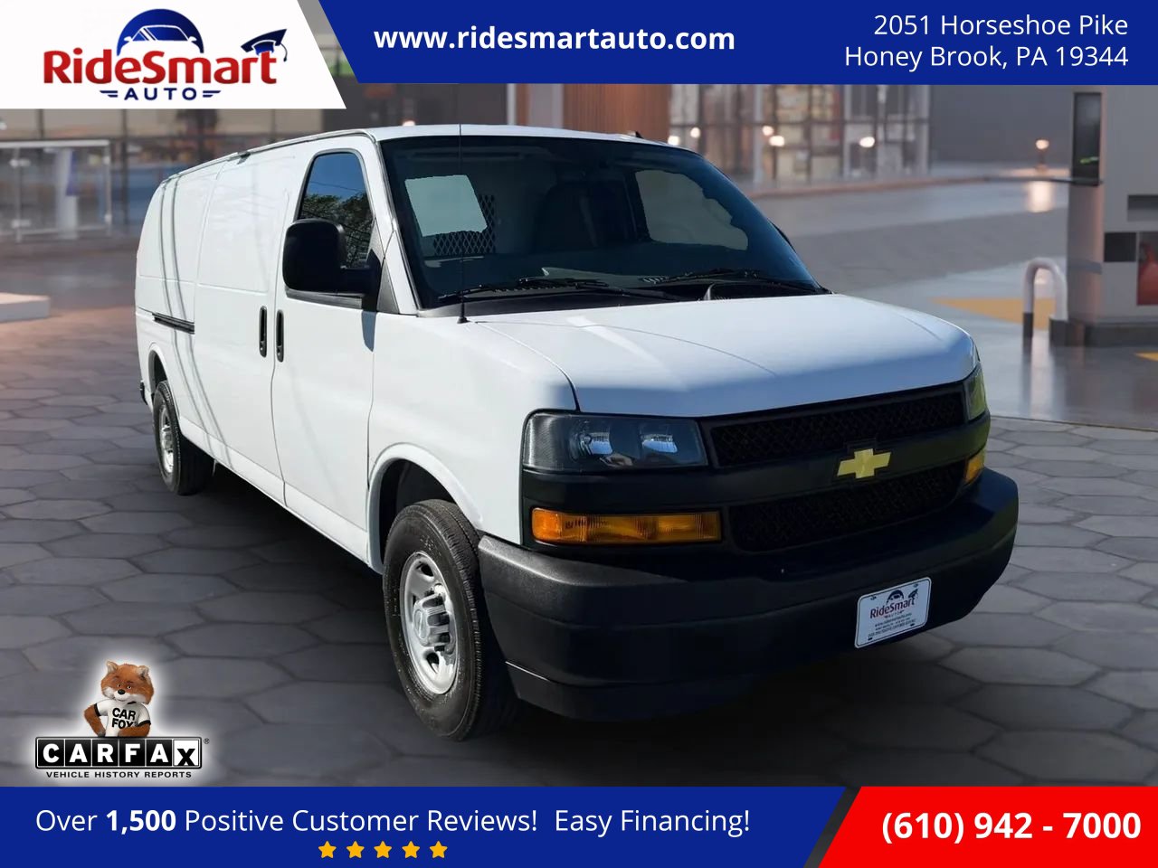 Used 2023 Chevrolet Express 2500 Extended w/ Driver Convenience Package RWD image 1
