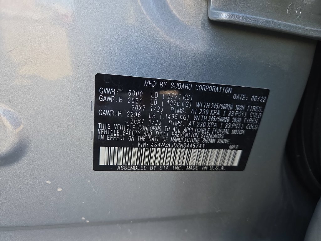 Used 2022 Subaru Ascent Onyx Edition AWD/4WD image 25