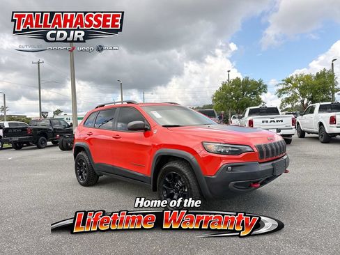 Used 2021 Jeep Cherokee Trailhawk w/ Sun, Sound & Nav Group AWD/4WD image 1