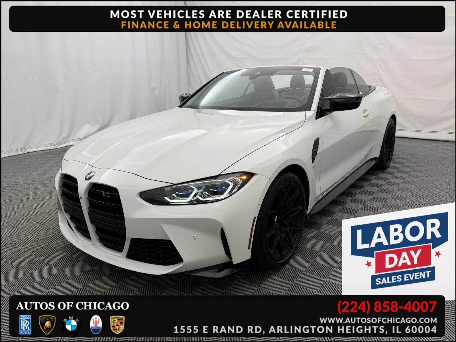 Used 2022 BMW M4 xDrive Competition w/ Executive Package AWD/4WD image 1
