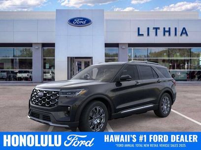 New 2026 Ford Explorer Platinum