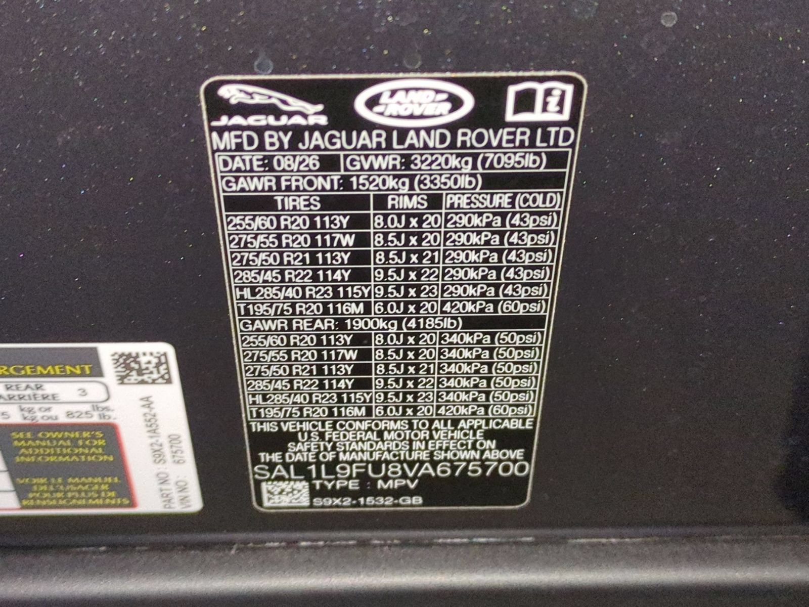 New 2027 Land Rover Range Rover Sport Dynamic SE AWD/4WD image 31
