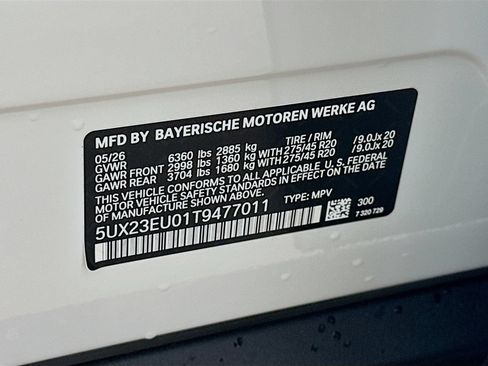 New 2026 BMW X5 xDrive40i w/ Executive Package AWD/4WD image 47