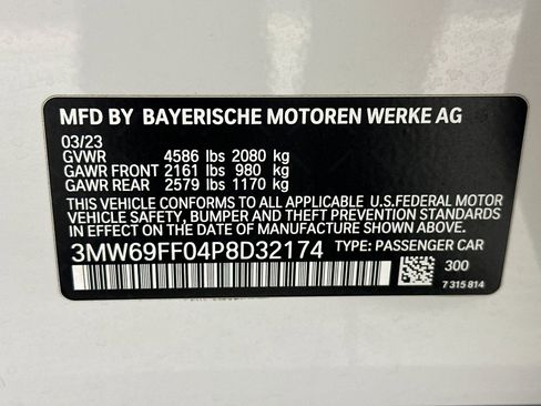 Certified 2023 BMW 330i Sedan w/ M Sport Package RWD image 19