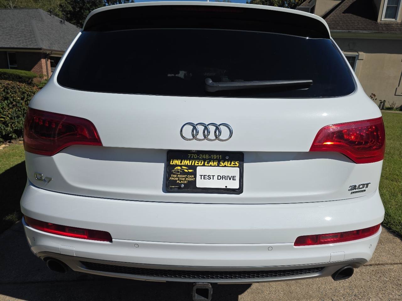 Used 2014 Audi Q7 3.0T S line Prestige w/ Technology Package AWD/4WD image 4