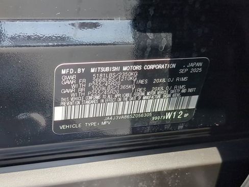 Used 2025 Mitsubishi Outlander SE FWD image 39