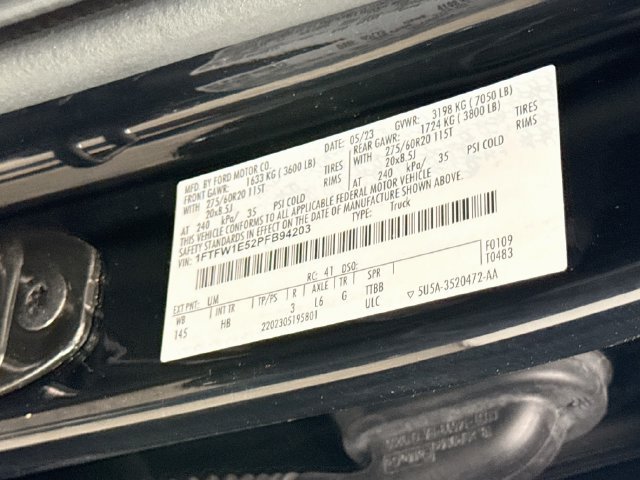 Used 2023 Ford F150 Lariat w/ Equipment Group 502A High AWD/4WD image 33