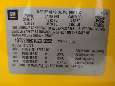 Used 2016 GMC Sierra 1500 SLE w/ SLE Value Package AWD/4WD image 33