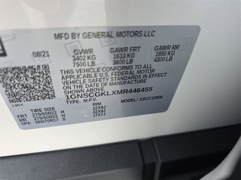 Certified 2021 Chevrolet Suburban High Country image 33