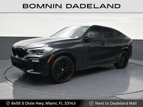 Used 2021 BMW X6 M50i w/ Executive Package image 1