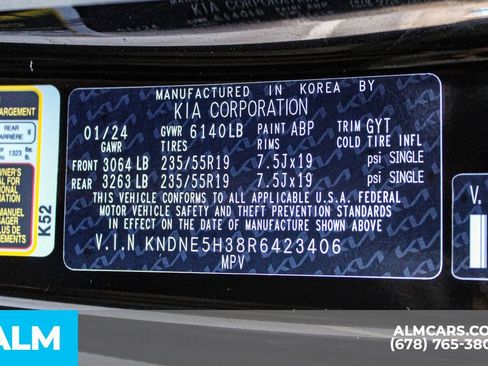 Used 2024 Kia Carnival SX image 40