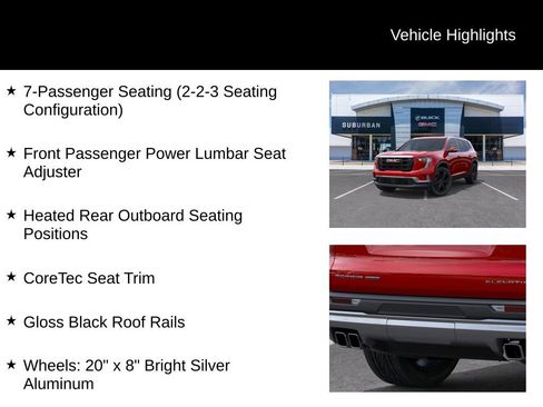 New 2025 GMC Acadia Elevation w/ Elevation Premium Package image 29
