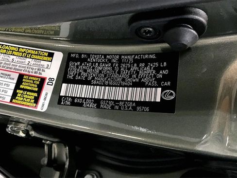 New 2025 Lexus ES 350 w/ Premium Package image 14