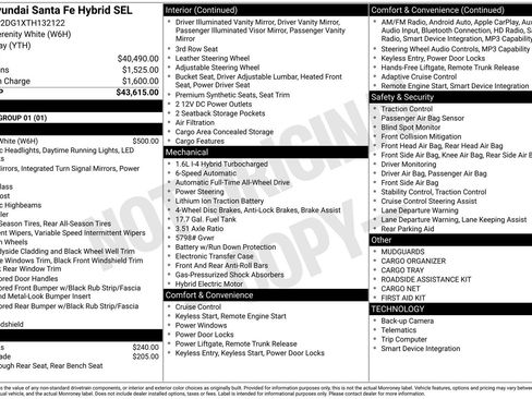 New 2026 Hyundai Santa Fe SEL AWD/4WD image 20