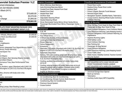 Certified 2023 Chevrolet Suburban Premier AWD/4WD image 2