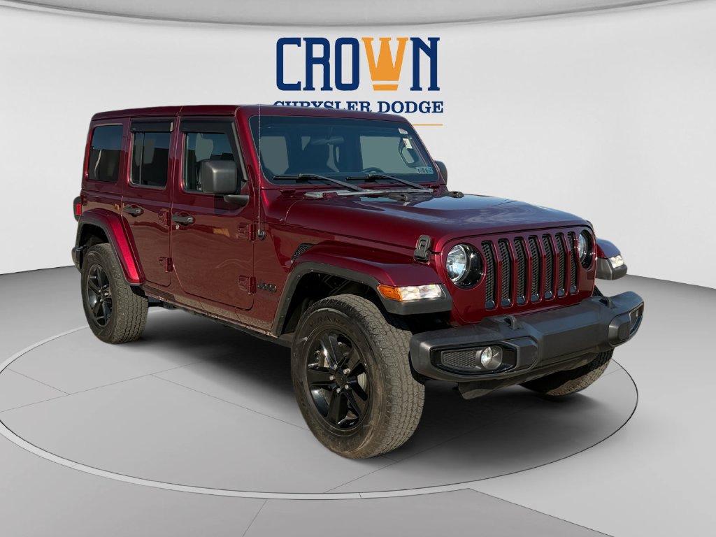 Used 2021 Jeep Wrangler Unlimited Sahara AWD/4WD image 1