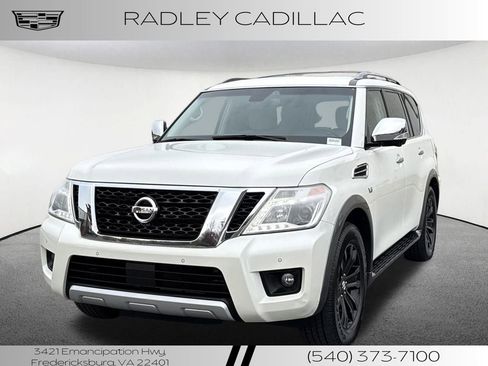 Used 2017 Nissan Armada Platinum w/ Captain Seat Package image 1