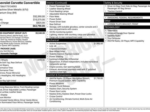 Used 2007 Chevrolet Corvette Convertible w/ Preferred Equipment Group image 37