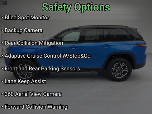 Used 2022 Jeep Grand Cherokee Trailhawk w/ Advanced Protech Group II image 9