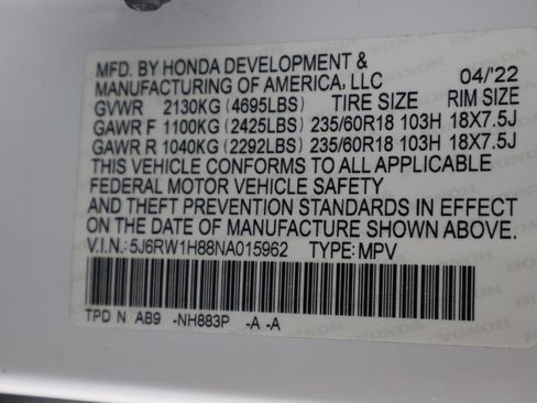 Used 2022 Honda CR-V EX-L image 37