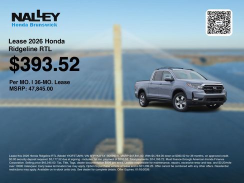 New 2026 Honda Ridgeline RTL image 3