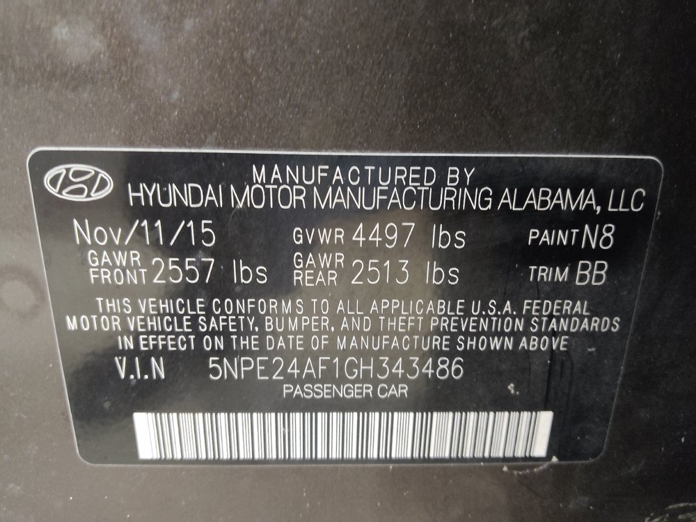 Used 2016 Hyundai Sonata SE FWD image 33