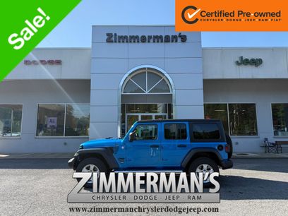 Certified 2021 Jeep Wrangler Unlimited Sport