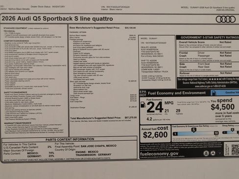 New 2026 Audi Q5 Prestige AWD/4WD image 39
