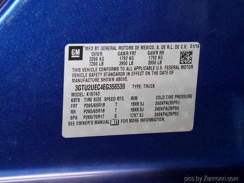 Used 2014 GMC Sierra 1500 SLE w/ SLE Value Package AWD/4WD image 36