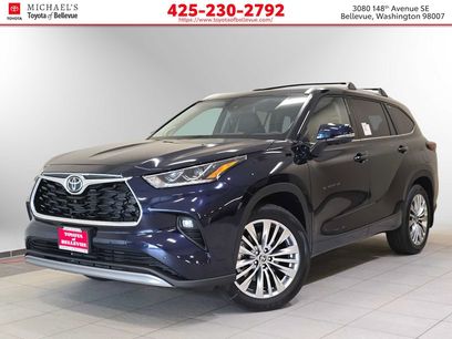 New 2026 Toyota Highlander Platinum