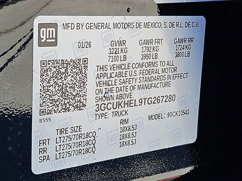 New 2026 Chevrolet Silverado 1500 ZR2 AWD/4WD image 19
