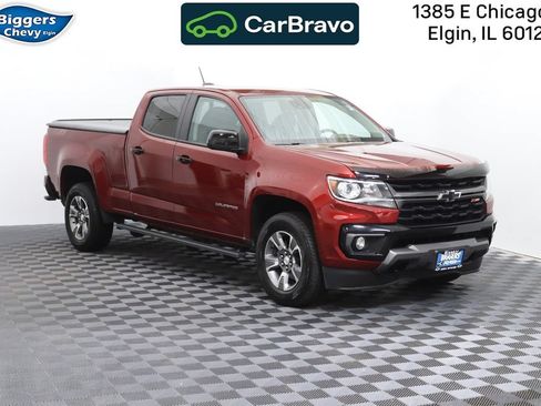 Certified 2021 Chevrolet Colorado Z71 w/ Safety Package AWD/4WD image 1