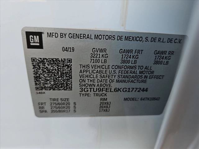 Used 2019 GMC Sierra 1500 Denali w/ Driver Alert Package II AWD/4WD image 21