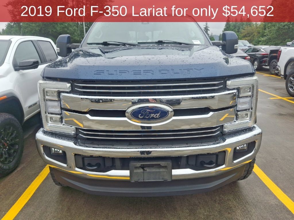 Used 2019 Ford F350 Lariat w/ Lariat Ultimate Package AWD/4WD image 3