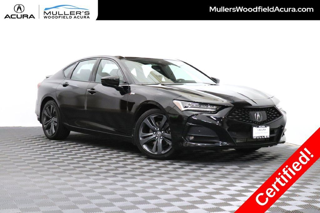 Used 2023 Acura TLX w/ A-SPEC Package FWD image 1